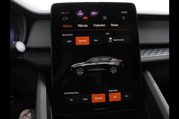Polestar 2 Standard Range Single Motor 69 kWh DEMO ! 360* Camera Dab Led Verwarmde voorstoelen Navigatie Apple Carplay/Android Auto Climate Control Parkeer sensoren Panoramadak Keyless Stuurverwarming