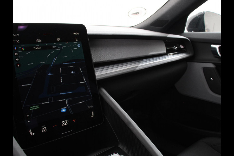 Polestar 2 Standard Range Single Motor 69 kWh DEMO ! 360* Camera Dab Led Verwarmde voorstoelen Navigatie Apple Carplay/Android Auto Climate Control Parkeer sensoren Panoramadak Keyless Stuurverwarming