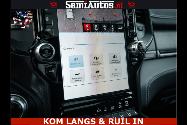 Dodge Ram LIMITED | 5.7 V8 HEMI 402PK | TUFF WIELEN | MEEST VOLLE LIMITED | PRACHTIGE KLEUR GRANITE CRYSTAL PEARL | CREW CAB | DUBBELE CABINE DC 5 PERSOONS | CREW CAB 5 PERSOONS | DUBBELE CABINE DC | MEEST ROYALE EN COMFORTABELE BEDRIJFSAUTO | HEAD-UP | LUCHTVERING | RONDOM CAMERA | MWK KLEP | PANORAMA DAK |