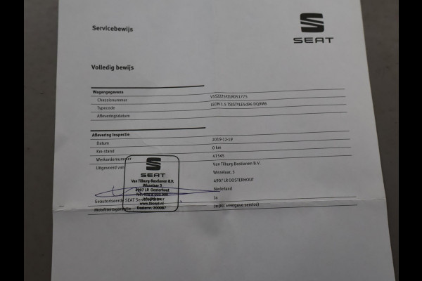 Seat Leon 1.5 TSI STYLE ULTIMATE EDITION+ TREKHAAK | CARPLAY | CAMERA | DAB | NAVIGATIE