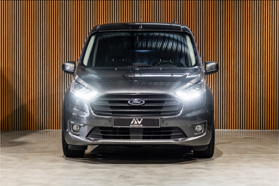 Ford Transit Connect 1.5 EcoBlue L2 120 PK Limited AUT | Bi-Xenon | Camera | CarPlay | Navigatie | Climatronic | Inklapbare spiegels | Trekhaak | DAB | NL Auto | NAP Logisch | Nieuwe APK | Euro 6