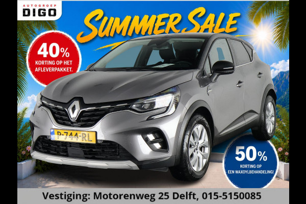 Renault Captur 1.3 TCe 140 PK INTENS 1e EIG GARANTIE 5-2032! NAVIGATIE . PARKEERSENSOREN VOOR & ACHTER .