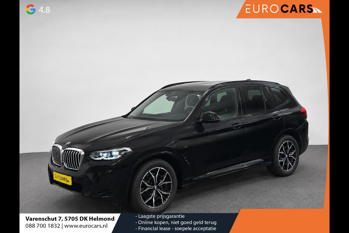 BMW X3 xDrive30e High Executive M-Sport Parking Assistant Plus+ Surround View, Active Cruise Control Live Cockpit Professional, HiFi, Wireless Charging, Extra getint glas 19 inch M-velgen.