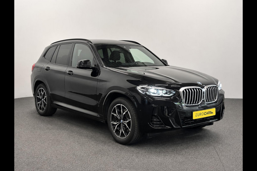 BMW X3 xDrive30e High Executive M-Sport Parking Assistant Plus+ Surround View, Active Cruise Control Live Cockpit Professional, HiFi, Wireless Charging, Extra getint glas 19 inch M-velgen.