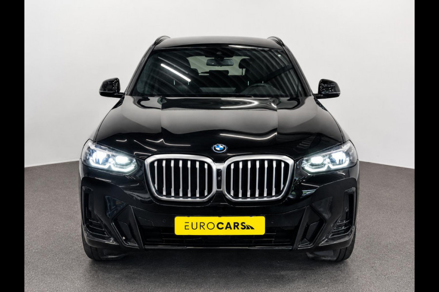 BMW X3 xDrive30e High Executive M-Sport Parking Assistant Plus+ Surround View, Active Cruise Control Live Cockpit Professional, HiFi, Wireless Charging, Extra getint glas 19 inch M-velgen.