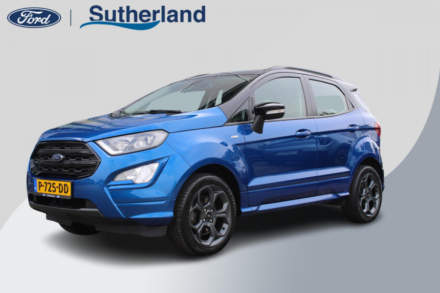 Ford EcoSport 1.0 EcoBoost ST-Line Black | Cruise Control | Navigatie | Parkeersensoren | Lichtmetalen Velgen | Zwart Dak |