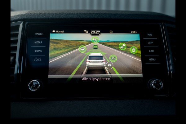 Škoda Karoq 1.5 TSI ACT Sportline Business | Panodak | Trekhaak wegkl. | Stoel geheugen | Leder | Prijs Rijklaar!!