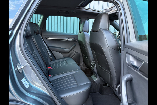 Škoda Karoq 1.5 TSI ACT Sportline Business | Panodak | Trekhaak wegkl. | Stoel geheugen | Leder | Prijs Rijklaar!!