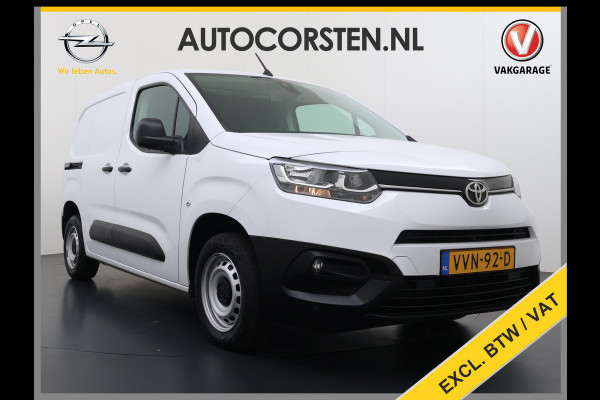 Toyota PROACE CITY 1.2T 111PK Benzine 3-Persoons Euro 6 Navi* Airco Apple Carplay Android Auto Cruise Control Pdc Live Regen-Lichtsensor Bluetooth Schuifdeur 1e Eigenaar Origineel Nederlandse Auto