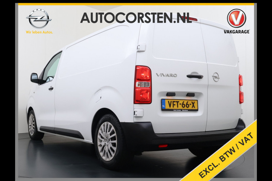 Opel Vivaro 2.0CDTI 123PK Automaat L2 3-Persoons Sortimo Inbouwkasten/lades Euro 6 Airco Cruise Control Bluetooth Pdc Betonplex Vloer Schuifdeur Wandbetimmering Dealeronderhouden 1e Eigenaar Origineel Nederlandse Auto