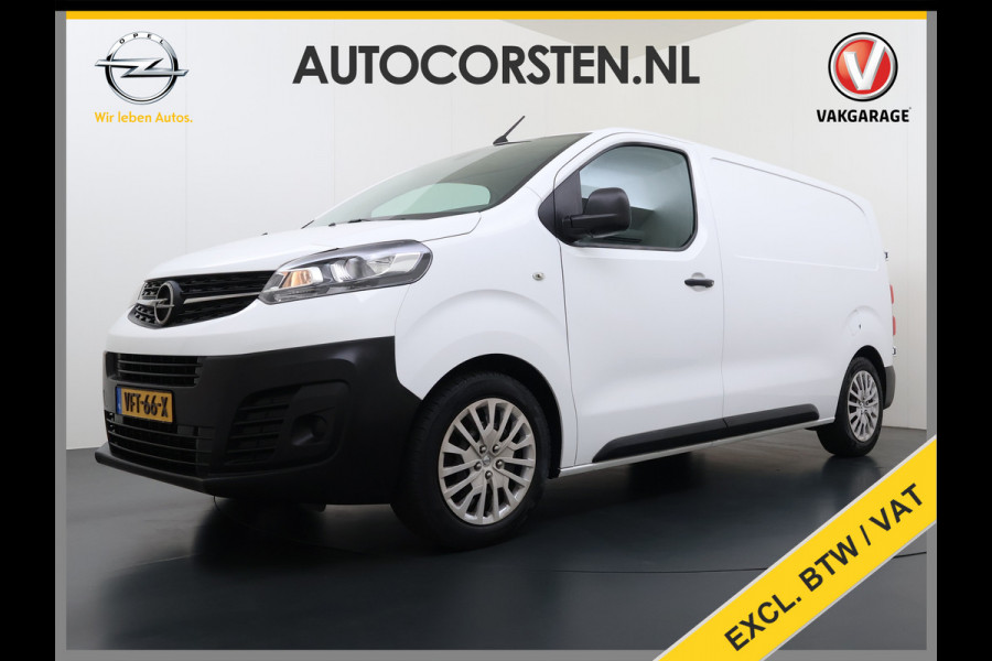 Opel Vivaro 2.0CDTI 123PK Automaat L2 3-Persoons Sortimo Inbouwkasten/lades Euro 6 Airco Cruise Control Bluetooth Pdc Betonplex Vloer Schuifdeur Wandbetimmering Dealeronderhouden 1e Eigenaar Origineel Nederlandse Auto