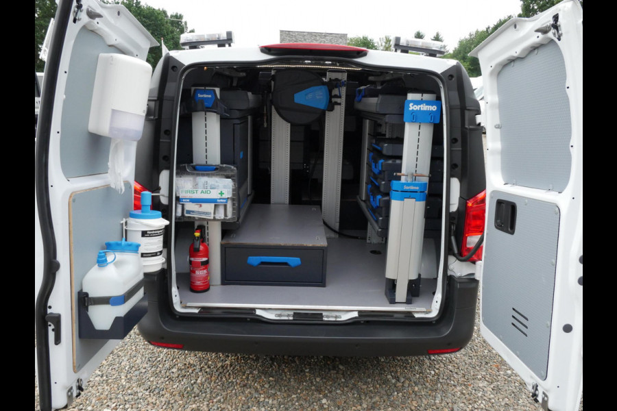 Mercedes-Benz Vito 110 CDI 100PK Lang Airco 2 x Schuifdeur Sortimo-inrichting