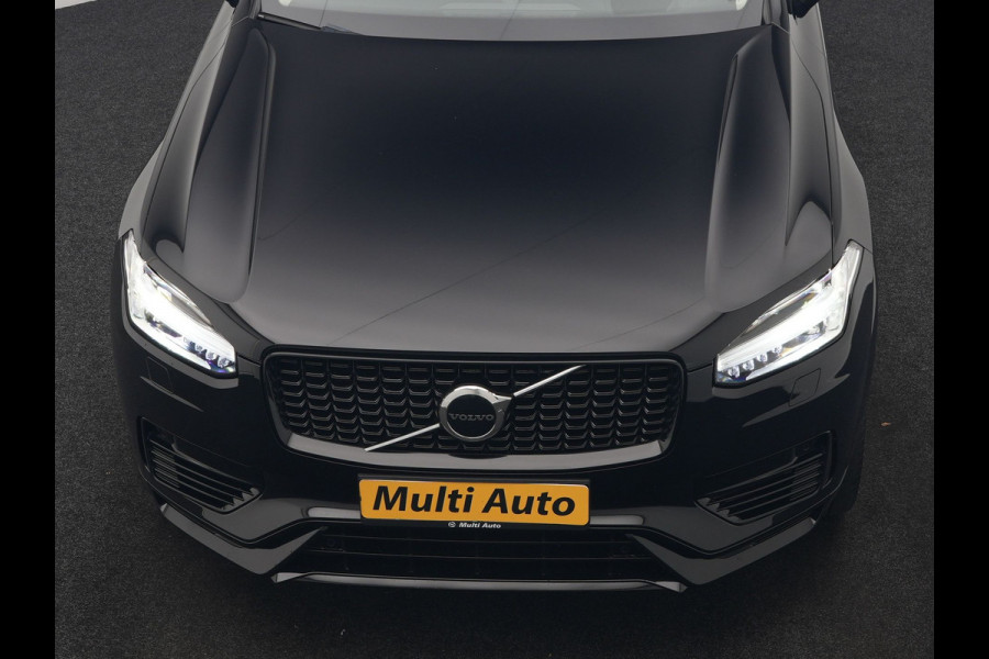 Volvo XC90 T8 Recharge AWD Ultimate Dark 7 Persoons 456pk PHEV LONG RANGE Dealer O.H | Trekhaak af Fabriek | Bowers & Wilkins | Panodak | 22"L.M | Adaptive Cruise | Head Up | Alcantara Hemel | Pilot Assist | Google Maps | Keyless |