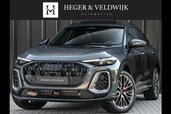 Audi Q5 Sportback 2.0 TFSI e-hybrid quattro S edition 367pk | S-stoelen | Panoramadak | Elektr. trekhaak | Oled verlichting | Adaptive cruise control | Tech Plus | 360 Camera | Memory | Ambiance interieur |