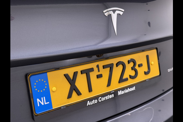 Tesla Model 3 Long Range AWD 75kWh 463PK Full Self Driving Ivoor Interieur All-Season banden Privacy Glas Premium Audio Panoramadak Navi Camer SOH 82% Lmv Leder Memory Elek.Stoelen Achterbank+Stoelverwarming Keyless Wifi Origineel Nederlandse Particuliere Auto Fabrieksgarantie op Accu en motor tot 25-3-2027/192.000KM