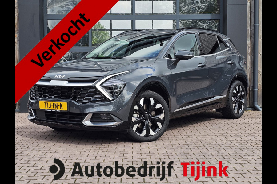 Kia Sportage 1.6 T-GDi Plug-in Hybrid AWD Spirit | Pano | LED | Trekhaak | Stoel & stuurverwarming | Keyless | Elek. achterklep | Elek. stoelen | ACC | All- seasons | Black pack |