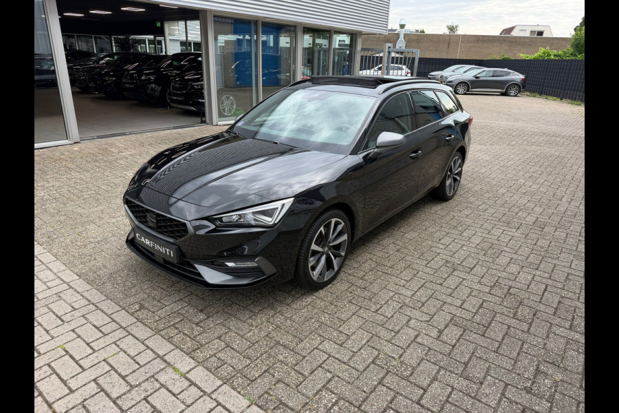 Seat Leon Sportstourer 1.4 TSI eHybrid PHEV FR Business | Navigatie | Clima | Panoramadak | Cruise | Camera | Trekhaak | 18"