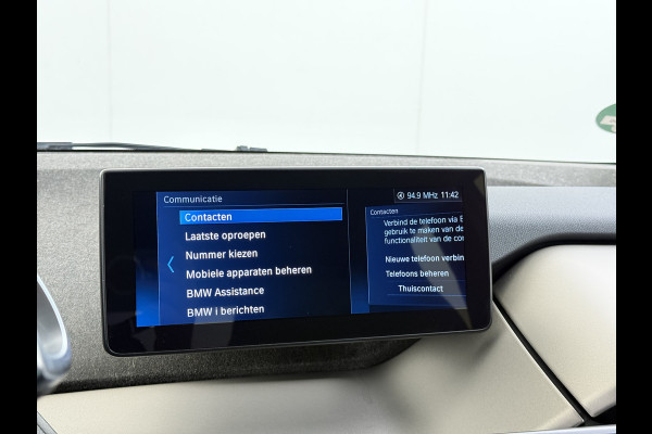 BMW i3 Executive Edition 120Ah 42kWh SOH 94% Warmtepomp Two-Tone Camera Navi-Pro Stoelverwarming Ecc Cruise Control Pdc Lmv 19" Isofix DAB Bluetooth Led Comfort pack advance Origineel Nederlandse Auto
