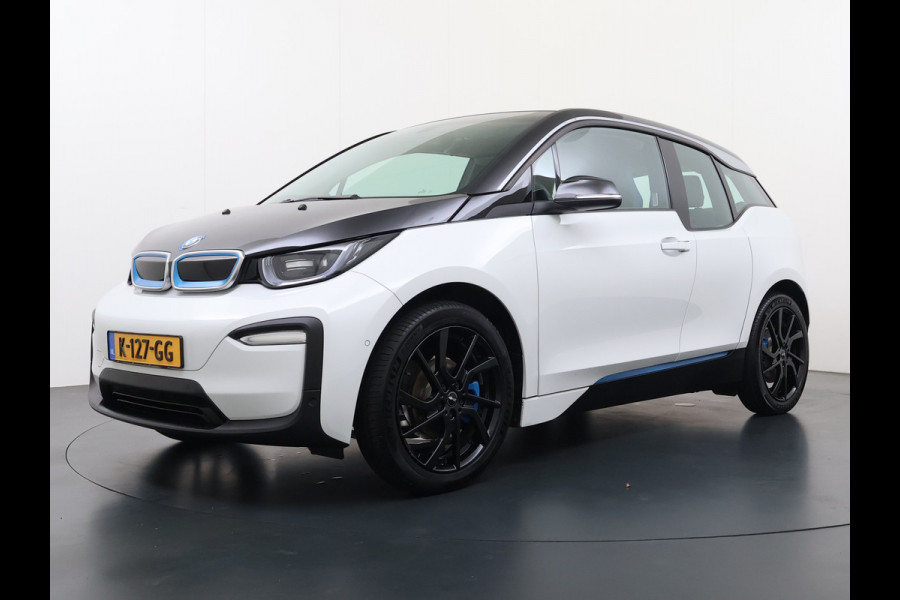 BMW i3 Executive Edition 120Ah 42kWh SOH 94% Warmtepomp Two-Tone Camera Navi-Pro Stoelverwarming Ecc Cruise Control Pdc Lmv 19" Isofix DAB Bluetooth Led Comfort pack advance Origineel Nederlandse Auto