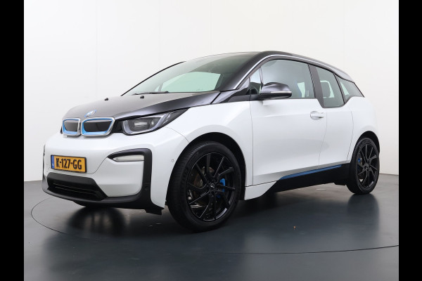 BMW i3 Executive Edition 120Ah 42kWh SOH 94% Warmtepomp Two-Tone Camera Navi-Pro Stoelverwarming Ecc Cruise Control Pdc Lmv 19" Isofix DAB Bluetooth Led Comfort pack advance Origineel Nederlandse Auto