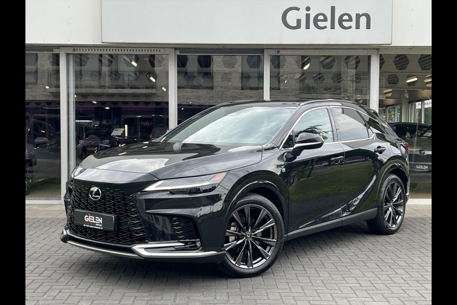 Lexus RX 450h+ AWD F Sport Design | Eerste eigenaar, Trekhaak, Leer, 21 inch, Stoelventilatie, Stuurverwarming, Geheugenfunctie, Head up