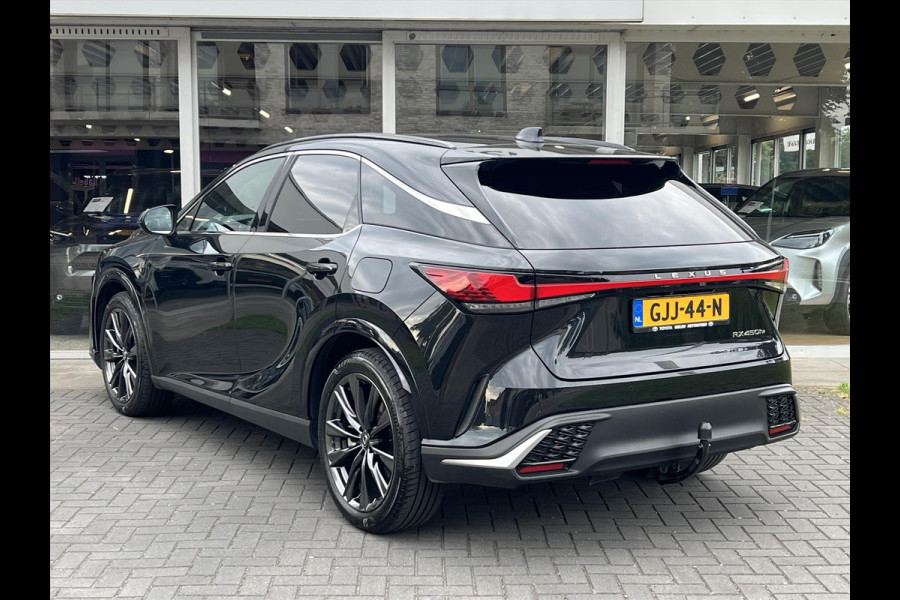 Lexus RX 450h+ AWD F Sport Design | Eerste eigenaar, Trekhaak, Leer, 21 inch, Stoelventilatie, Stuurverwarming, Geheugenfunctie, Head up