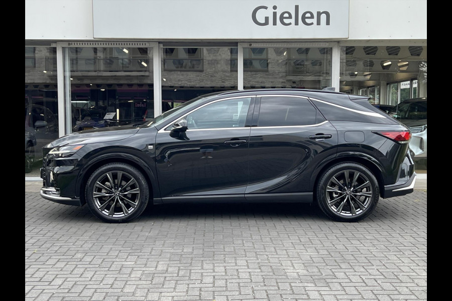Lexus RX 450h+ AWD F Sport Design | Eerste eigenaar, Trekhaak, Leer, 21 inch, Stoelventilatie, Stuurverwarming, Geheugenfunctie, Head up