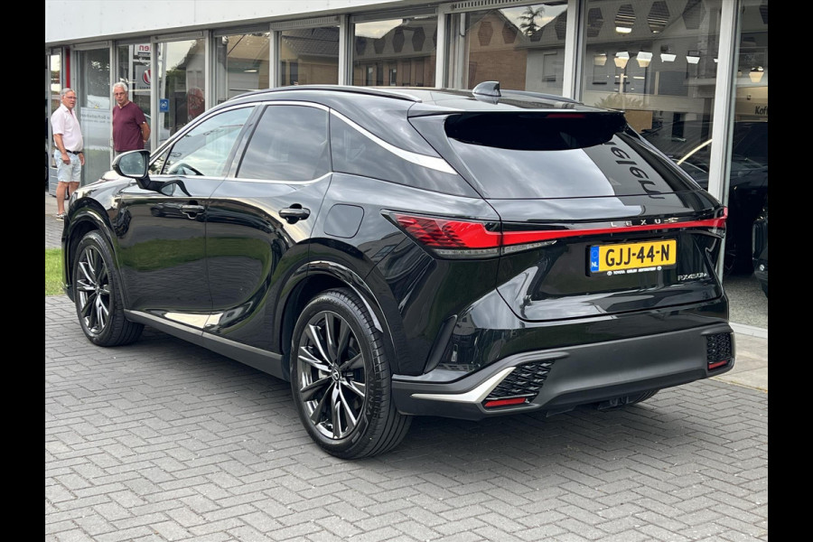 Lexus RX 450h+ AWD F Sport Design | Eerste eigenaar, Trekhaak, Leer, 21 inch, Stoelventilatie, Stuurverwarming, Geheugenfunctie, Head up