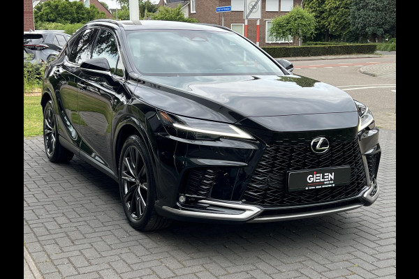 Lexus RX 450h+ AWD F Sport Design | Eerste eigenaar, Trekhaak, Leer, 21 inch, Stoelventilatie, Stuurverwarming, Geheugenfunctie, Head up