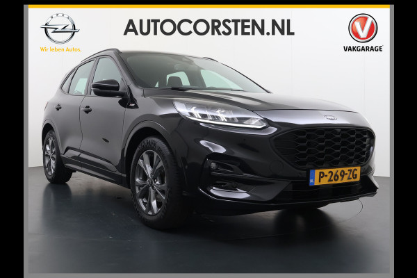 Ford Kuga 1.5T 150PK ST-Line Trekhaak Adap.Cruise Stoel+Stuur+Achterbank+Voorruitverwarming Elek.Achterklep Camera Apple Carplay/Android A Lmv 18" DAB Bluetooth Parkeerhulp Led Lane Assist Isofix Road Edge Detection WiFi 1.800KG Trekgewicht