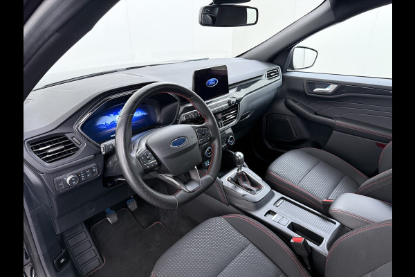 Ford Kuga 1.5T 150PK ST-Line Trekhaak Adap.Cruise Stoel+Stuur+Achterbank+Voorruitverwarming Elek.Achterklep Camera Apple Carplay/Android A Lmv 18" DAB Bluetooth Parkeerhulp Led Lane Assist Isofix Road Edge Detection WiFi 1.800KG Trekgewicht
