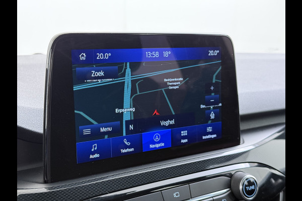 Ford Kuga 1.5T 150PK ST-Line Trekhaak Adap.Cruise Stoel+Stuur+Achterbank+Voorruitverwarming Elek.Achterklep Camera Apple Carplay/Android A Lmv 18" DAB Bluetooth Parkeerhulp Led Lane Assist Isofix Road Edge Detection WiFi 1.800KG Trekgewicht