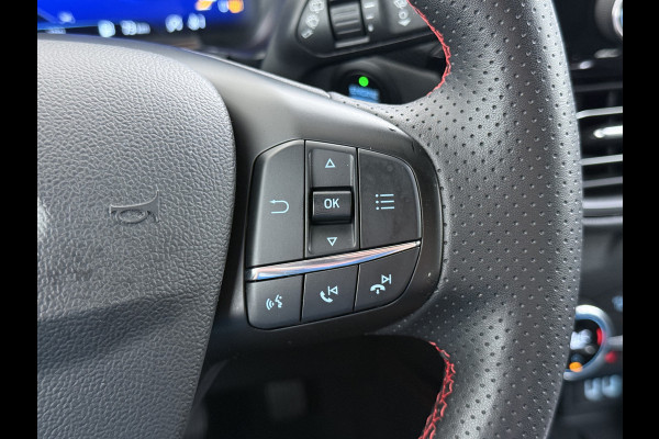Ford Kuga 1.5T 150PK ST-Line Trekhaak Adap.Cruise Stoel+Stuur+Achterbank+Voorruitverwarming Elek.Achterklep Camera Apple Carplay/Android A Lmv 18" DAB Bluetooth Parkeerhulp Led Lane Assist Isofix Road Edge Detection WiFi 1.800KG Trekgewicht