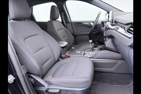 Ford Kuga 1.5T 150PK ST-Line Trekhaak Adap.Cruise Stoel+Stuur+Achterbank+Voorruitverwarming Elek.Achterklep Camera Apple Carplay/Android A Lmv 18" DAB Bluetooth Parkeerhulp Led Lane Assist Isofix Road Edge Detection WiFi 1.800KG Trekgewicht