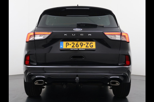 Ford Kuga 1.5T 150PK ST-Line Trekhaak Adap.Cruise Stoel+Stuur+Achterbank+Voorruitverwarming Elek.Achterklep Camera Apple Carplay/Android A Lmv 18" DAB Bluetooth Parkeerhulp Led Lane Assist Isofix Road Edge Detection WiFi 1.800KG Trekgewicht