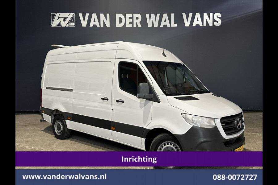 Mercedes-Benz Sprinter 316 CDI 164pk L2H2 inrichting Euro6 Airco | Camera | 3500kg Trekhaak | Apple Carplay Cruisecontrol, Android Auto, Parkeersensoren