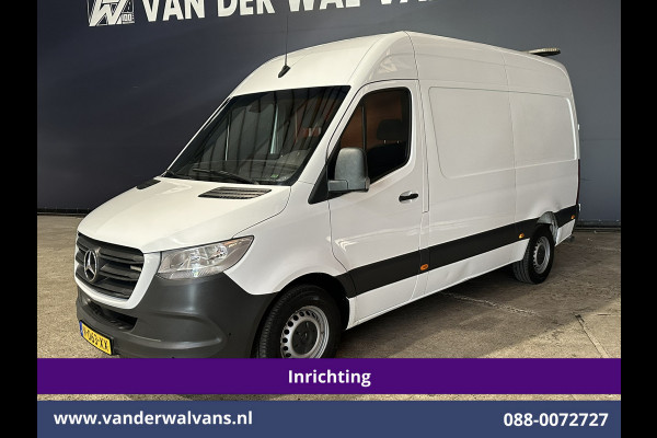 Mercedes-Benz Sprinter 316 CDI 164pk L2H2 inrichting Euro6 Airco | Camera | 3500kg Trekhaak | Apple Carplay Cruisecontrol, Android Auto, Parkeersensoren
