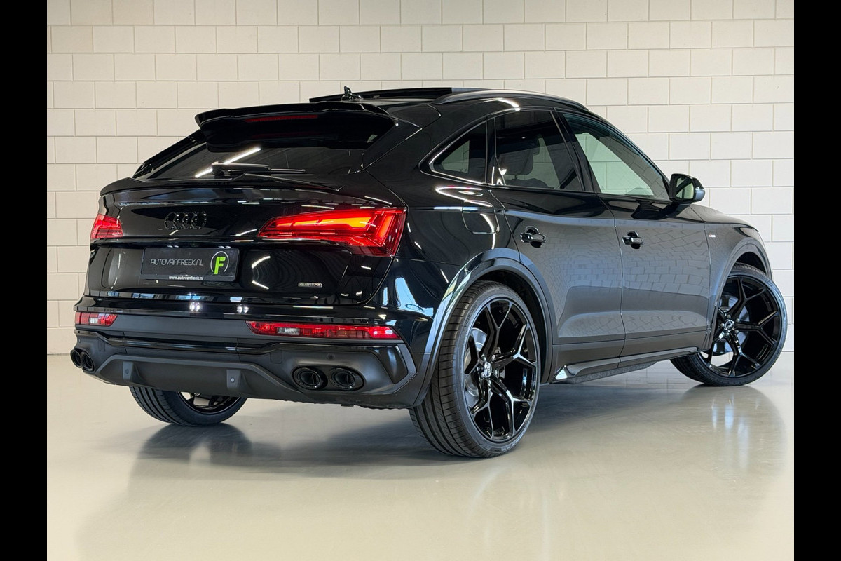 Audi Q5 Sportback 50 TFSI e S-Line Competition Black Optic | PANO | SQ5 | DEALER | 1E EIG | ADAPT. CRUISE | VIRTUAL