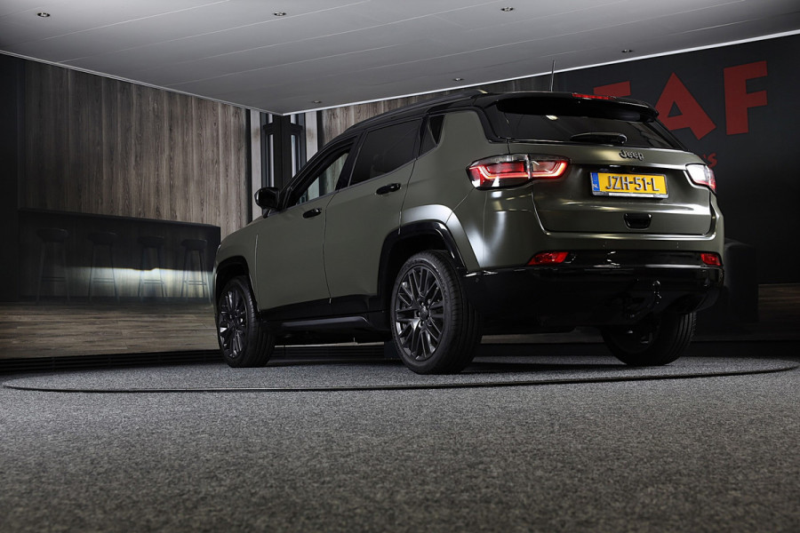 Jeep Compass 1.3T S / AUT / Navi / Acc / Lane Assist / Dode Hoek / Leder / Memory / 360 Camera / Elek Stoelen / Led / Pdc / 19 Inc