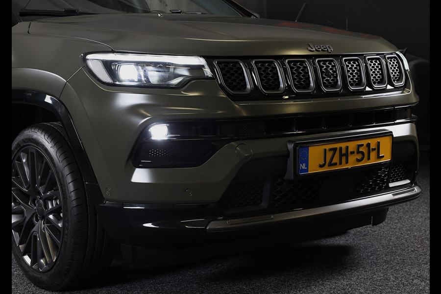 Jeep Compass 1.3T S / AUT / Navi / Acc / Lane Assist / Dode Hoek / Leder / Memory / 360 Camera / Elek Stoelen / Led / Pdc / 19 Inc