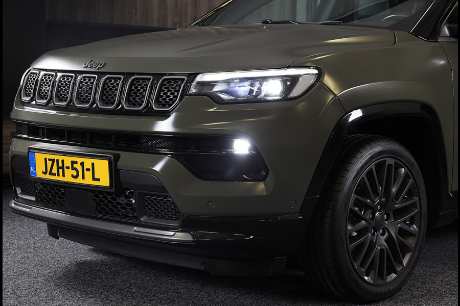Jeep Compass 1.3T S / AUT / Navi / Acc / Lane Assist / Dode Hoek / Leder / Memory / 360 Camera / Elek Stoelen / Led / Pdc / 19 Inc
