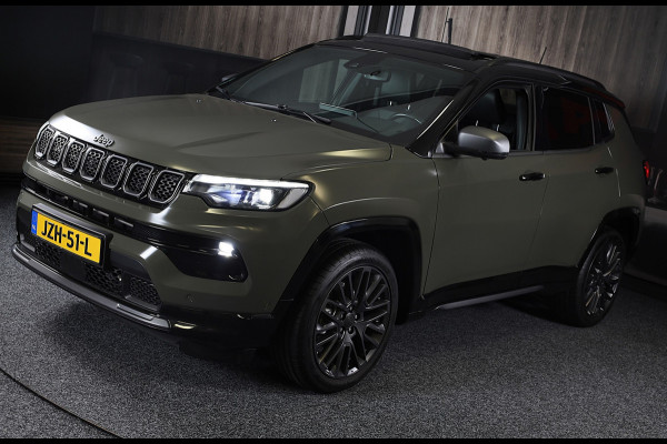 Jeep Compass 1.3T S / AUT / Navi / Acc / Lane Assist / Dode Hoek / Leder / Memory / 360 Camera / Elek Stoelen / Led / Pdc / 19 Inc