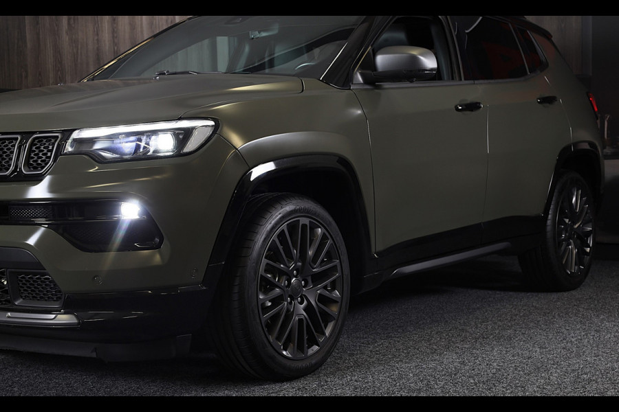 Jeep Compass 1.3T S / AUT / Navi / Acc / Lane Assist / Dode Hoek / Leder / Memory / 360 Camera / Elek Stoelen / Led / Pdc / 19 Inc