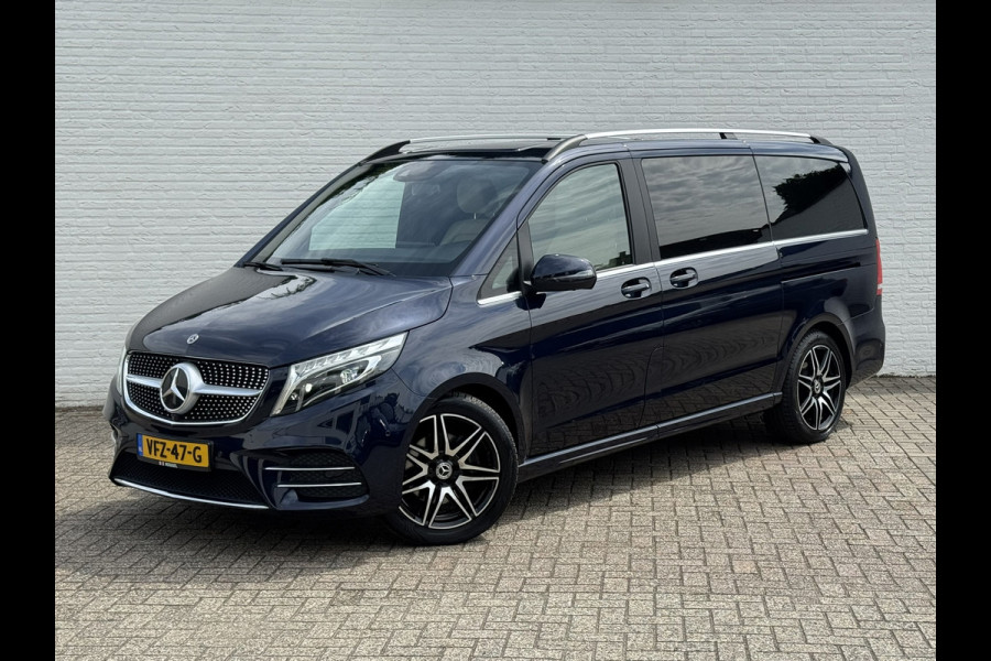 Mercedes-Benz V-Klasse 300d Lang AMG Burmester Stoelkoeling M-bux 360 Camera Trekhaak Adaptieve Cruise