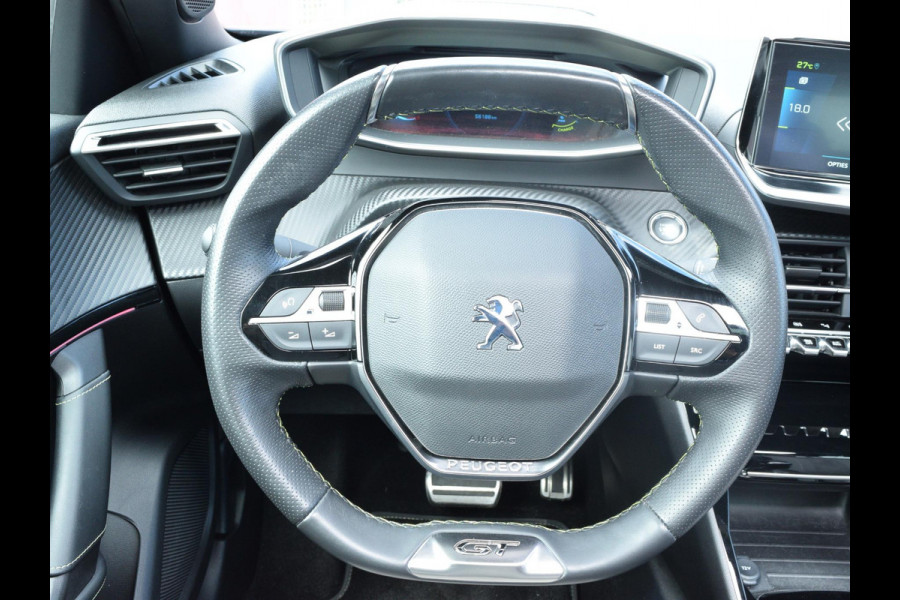 Peugeot e-2008 EV GT Pack 50 kWh SCHUIF- KANTELDAK | STOELVERWARMING | CAMERA MET SENSOREN | NAVI & CARPLAY |