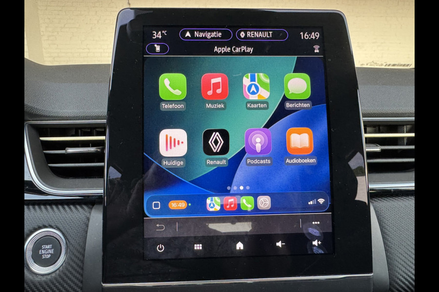 Renault Captur 1.6 E-Tech Hybrid 145 E-tech Engineered Camera Navi Carplay Stoel/Stuurverw