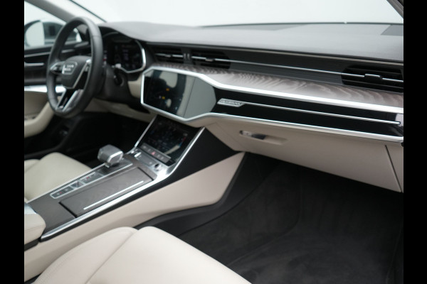 Audi A6 Avant 50 TFSI e quattro S Line 300pk PHEV Dealer O.H | Trekhaak af Fabriek | Adaptive Cruise | Lederen Sportstoelen Memory | Apple Carplay | 19"L.M | BLIS | Virtual |