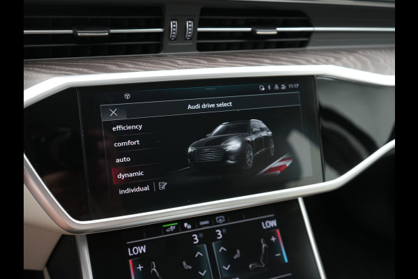 Audi A6 Avant 50 TFSI e quattro S Line 300pk PHEV Dealer O.H | Trekhaak af Fabriek | Adaptive Cruise | Lederen Sportstoelen Memory | Apple Carplay | 19"L.M | BLIS | Virtual |
