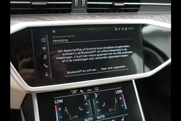 Audi A6 Avant 50 TFSI e quattro S Line 300pk PHEV Dealer O.H | Trekhaak af Fabriek | Adaptive Cruise | Lederen Sportstoelen Memory | Apple Carplay | 19"L.M | BLIS | Virtual |