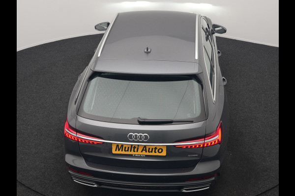 Audi A6 Avant 50 TFSI e quattro S Line 300pk PHEV Dealer O.H | Trekhaak af Fabriek | Adaptive Cruise | Lederen Sportstoelen Memory | Apple Carplay | 19"L.M | BLIS | Virtual |